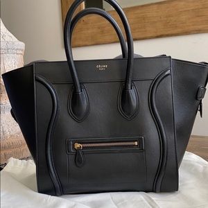 COPY - Celine Mini Luggage Smooth Calfskin